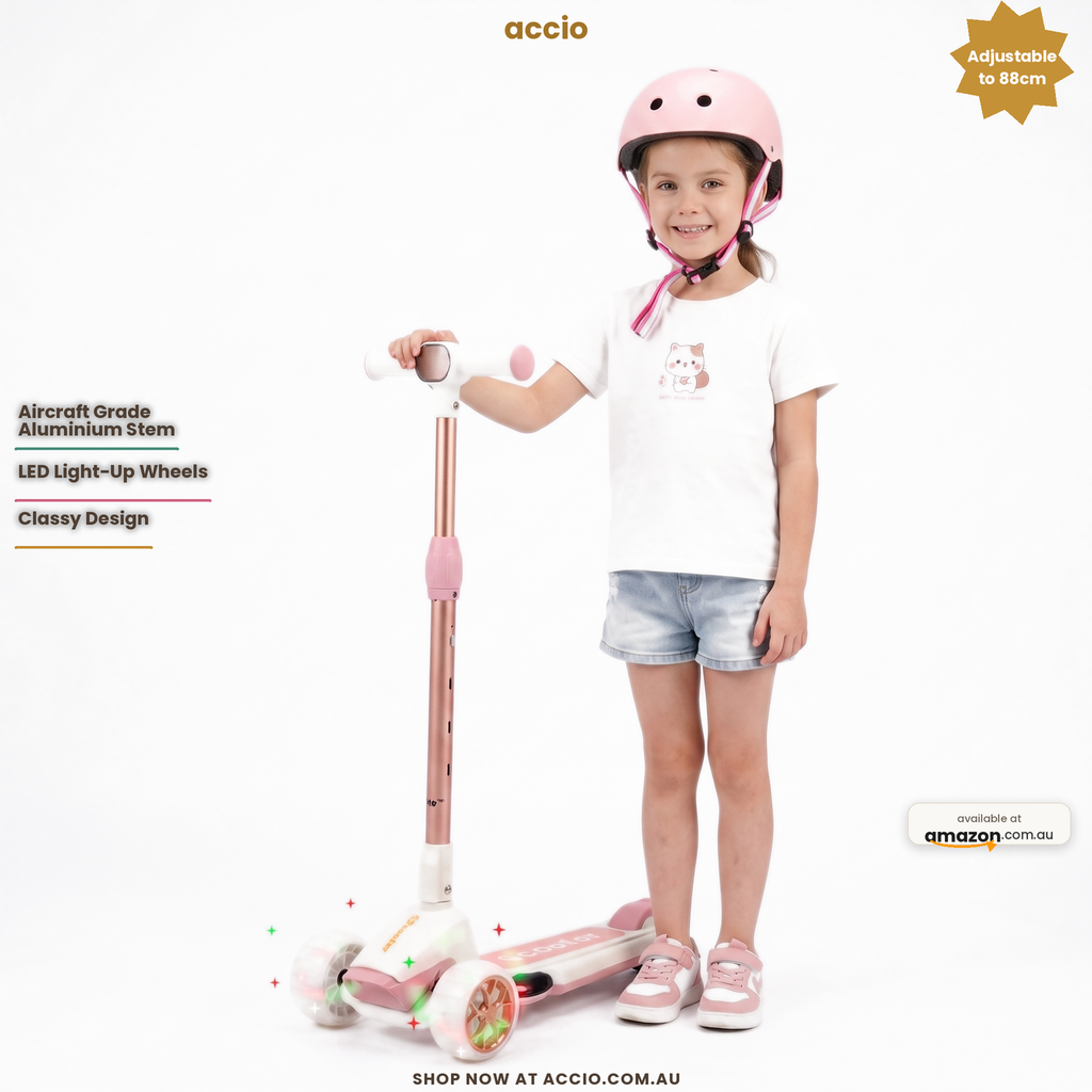 accio Kids Kick Scooter - Pink